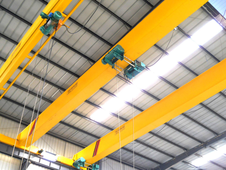 Low Headroom Type Single Girder Workshop Overhead Crane 10 Tone