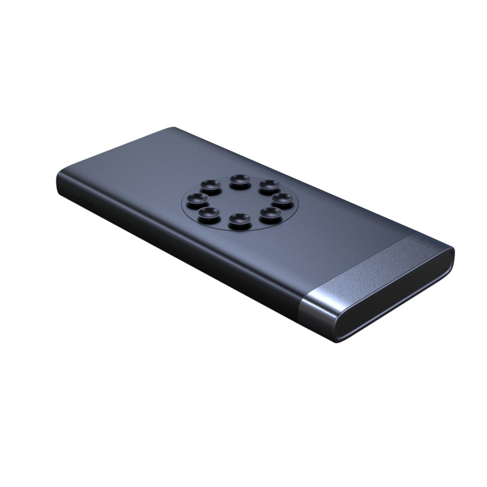 ABS PC QI 5W 10000mAh Wireless Charger Power Bank