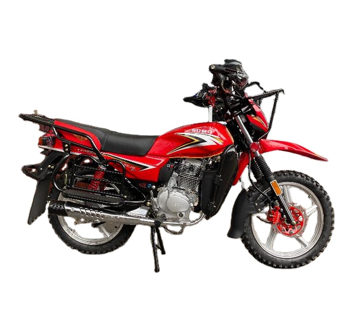 Stylish 4 Stroke Electric Racing Motorcycle 150cc Racing Dirt Bike 200 - 350W