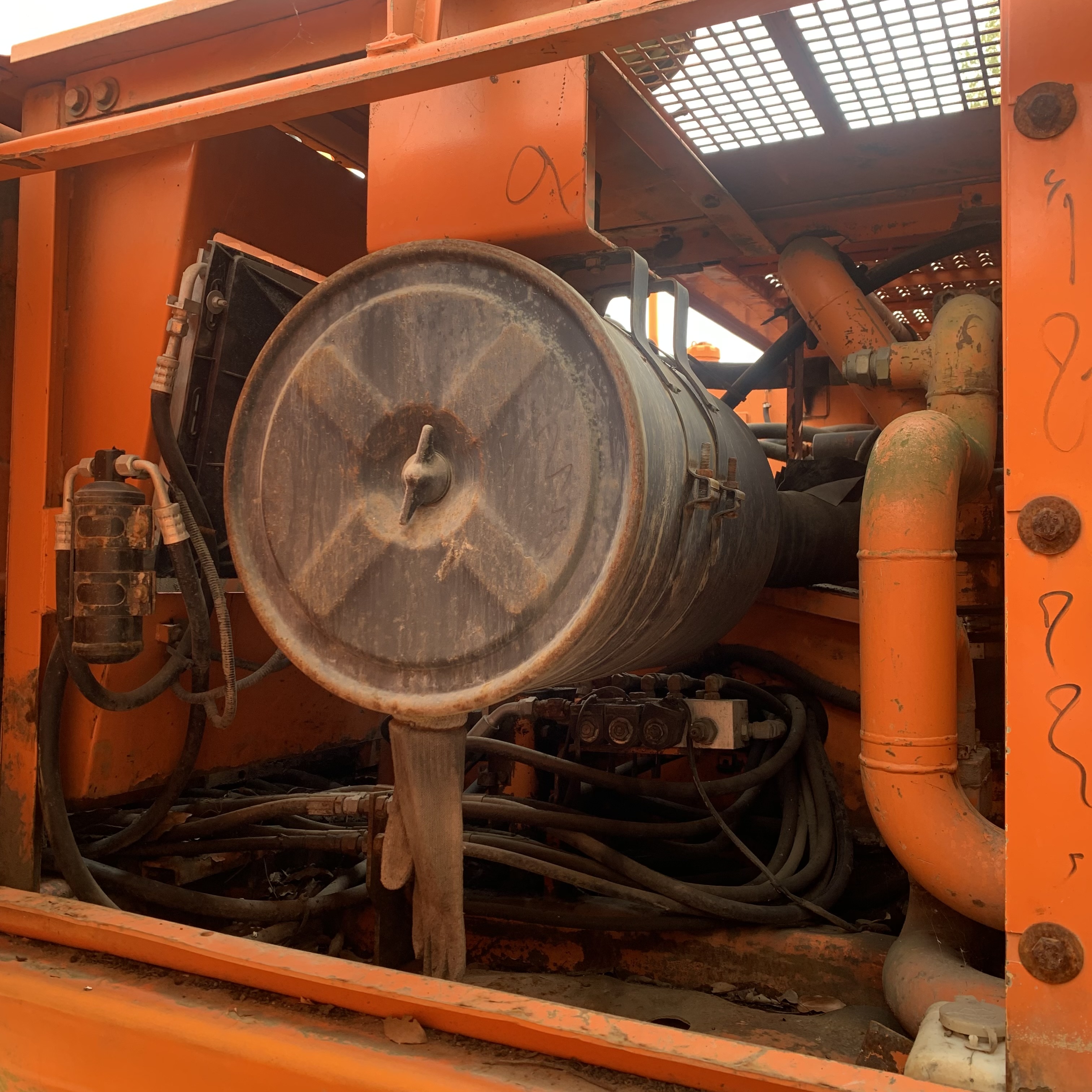 Used Doosan Excavator DH420LC-7 with Low Working Hours and Good Color