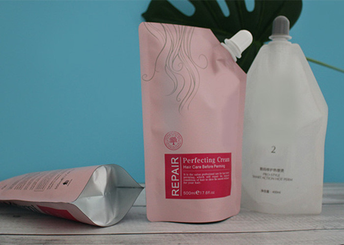 Compound Aluminum Foil Vacuum Spout Pouch Bag 10 Colors Printing