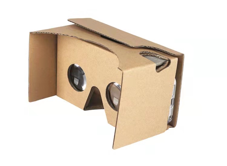 factory price Easy Setup Cardboard Headset 3D Virtual Reality VR Glasses for google cardboard vr 2.0 Video & Game