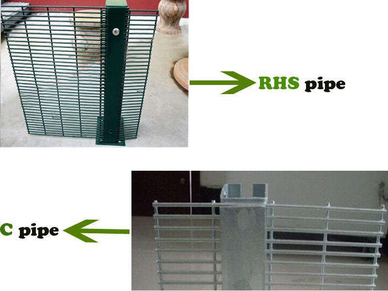 Anti Climb And Anti Cut Fence Security Airport Prison Wire Fence