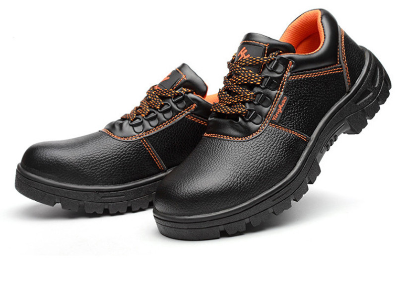Synthetic Low Cut PPE Safety Shoes Abrasion Resistant Lining