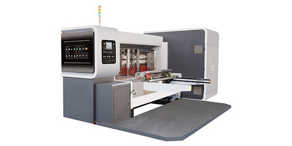 300 Sheets/Min Carton Box Flexo Printing Machine With Slotter And Folder Gluer