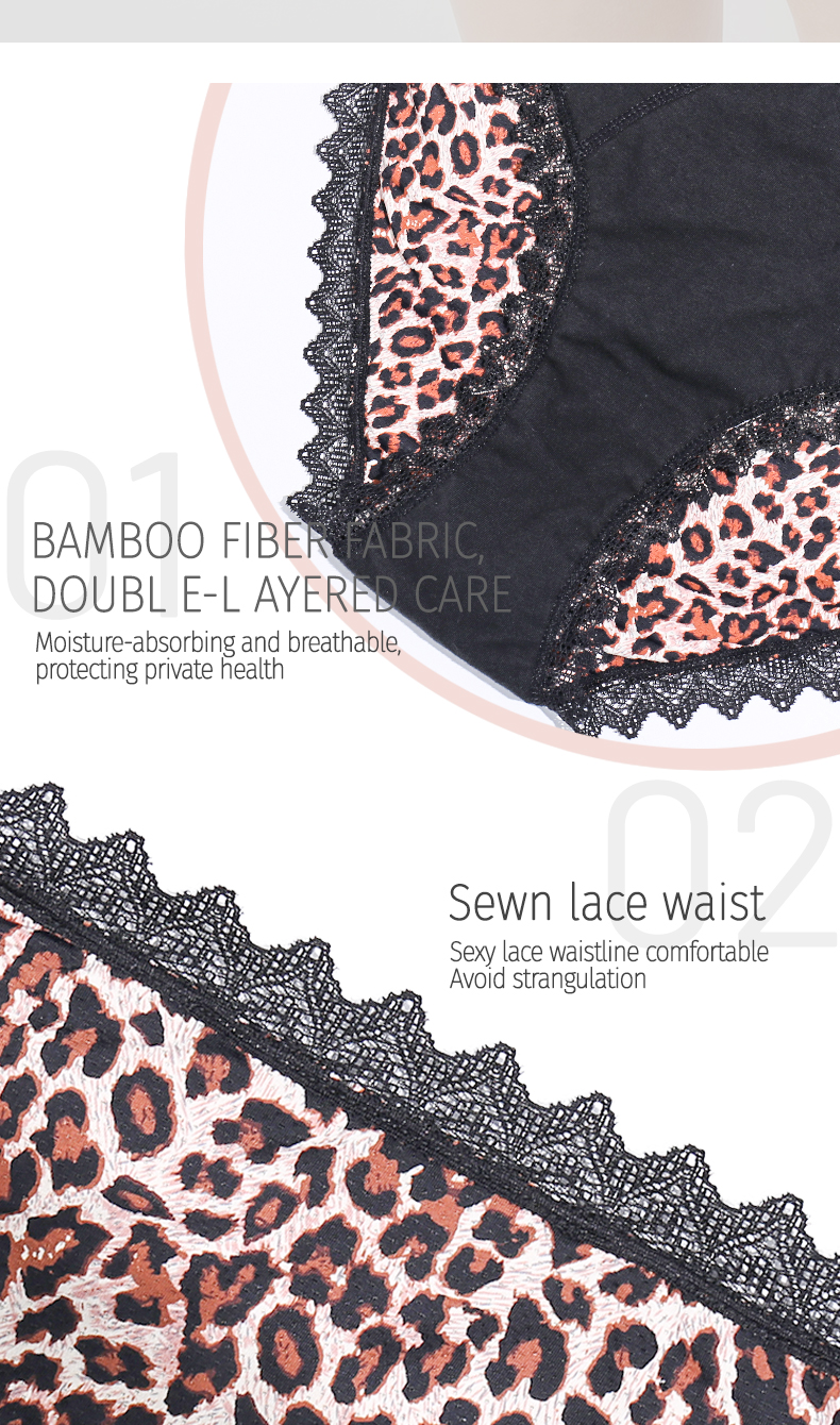 Anti-Static Period Panties Underwear Breathable Leakproof Period Pants Swimwear