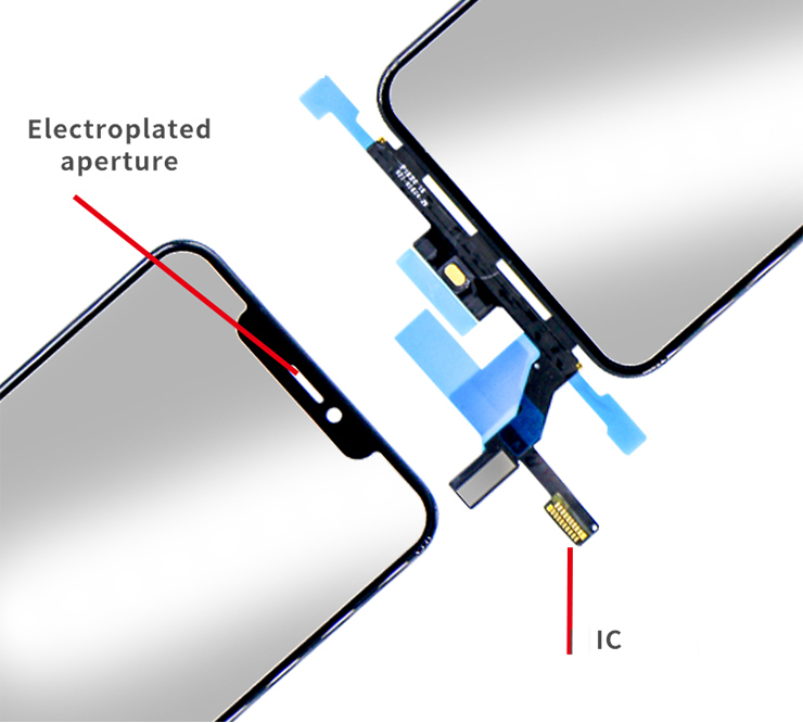 Mobile Phones Aftermarket Iphone Screen LCD Display Touch Digitizer Panel Assembly