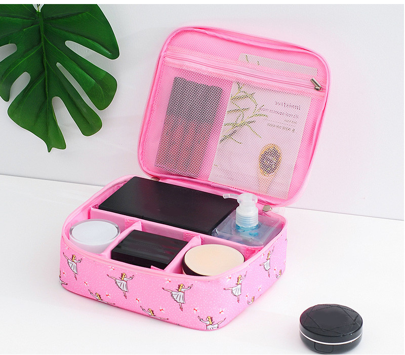Portable Biodegradable Large Travel Toiletry Cosmetic Bag