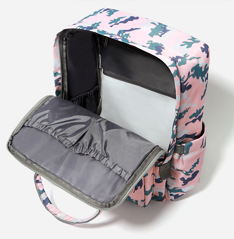 Waterproof Ourtdoor Polylester Large Diaper Bag Backpack 15L 20L