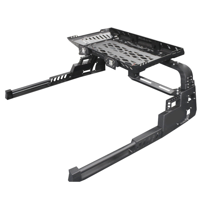 OEM ODM Factory Steel Roll Bar With Roof Rack For Ford Ranger F150 Raptor T6 T7