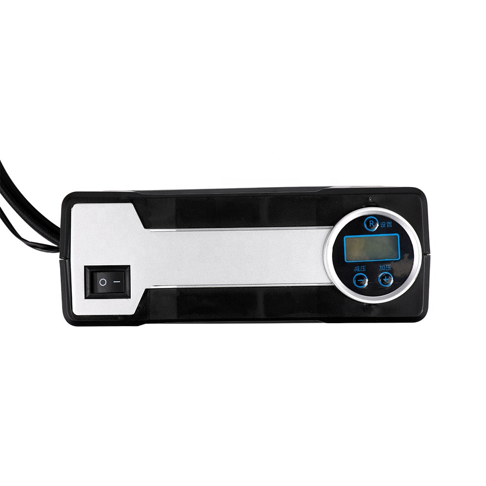 Single 16mm Cylinder 12V Mini Digital Monitor Car Bicycle Bike Air Pump Tire Inflator