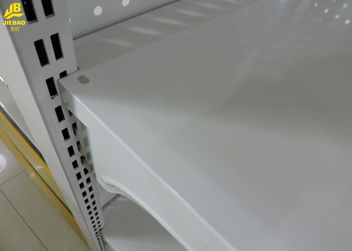 Oils Display Supermarket Storage Racks 35KG/Layer Wall Side And Double Side