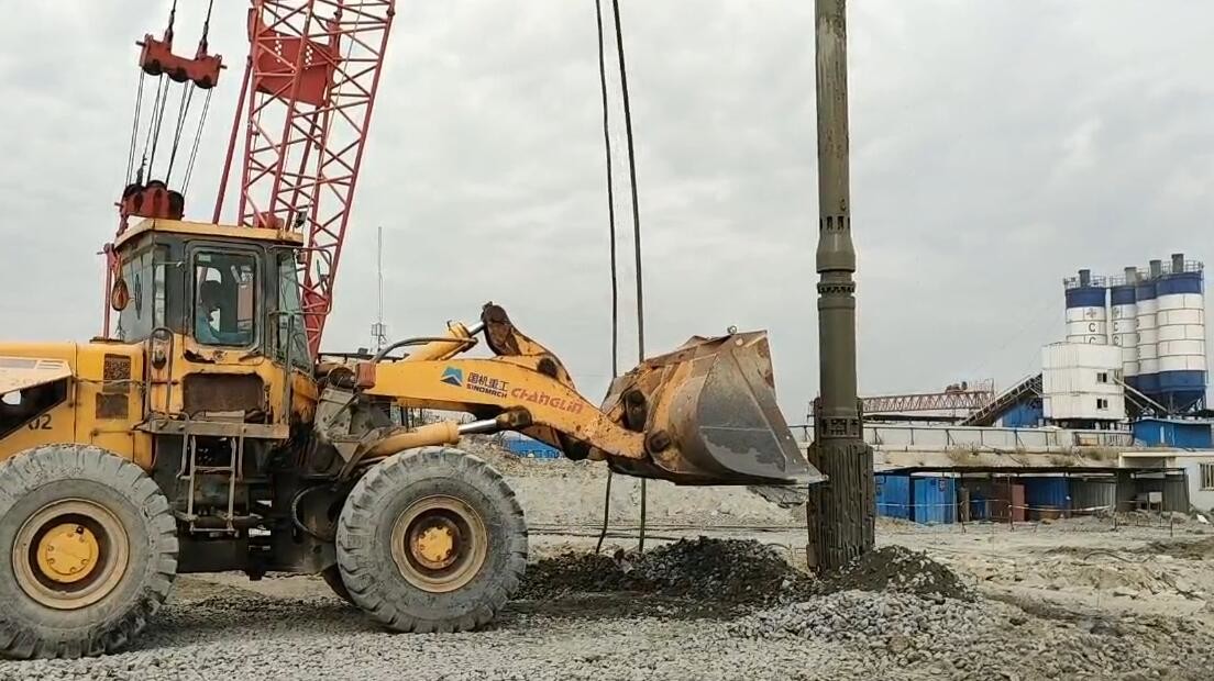 Bvem 130kw Vibro Floatation Technique Equipment Construction Of Karnaphuli River Tunnel