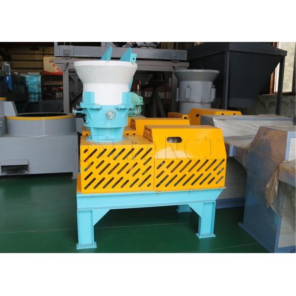 Flat Die Fertilizer Granulator 95% Granulation Rate For Making Organic Pellet