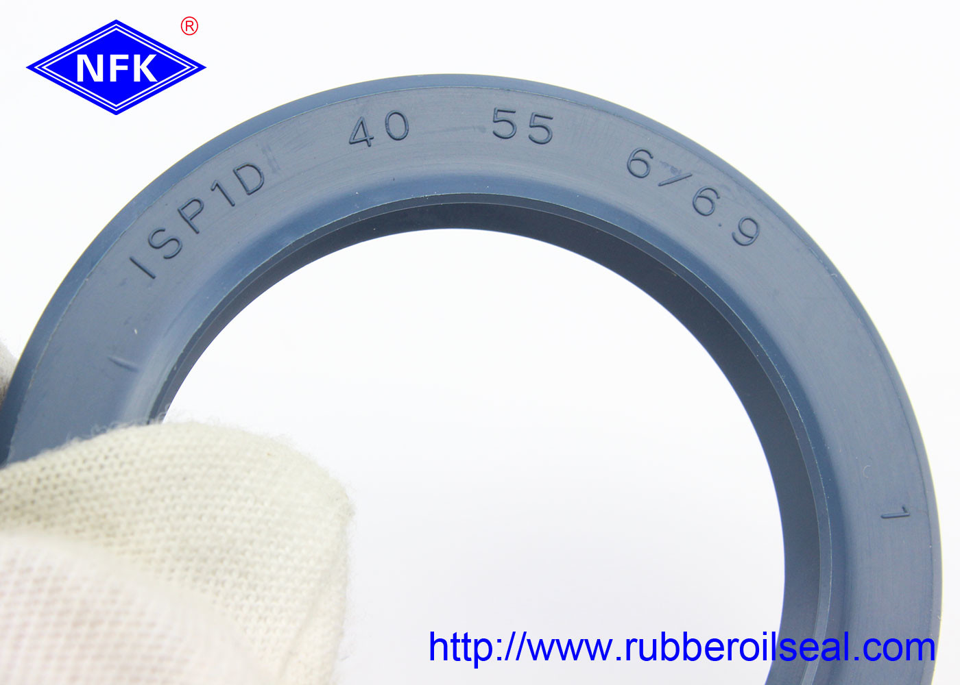 NBR / FKM High Pressure Oil Seals C Type Wear Resistant With Enough Inventor