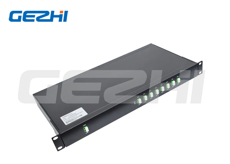 2x8ch DWDM Mux Demux Module Low PDL 19 Inch 1U Rack Mounted LC APC
