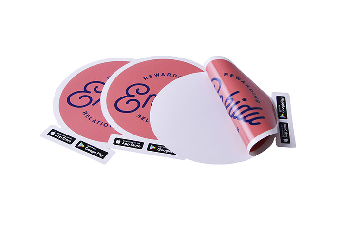 Custom printed no adhesive PVC static cling sticker for window advertising