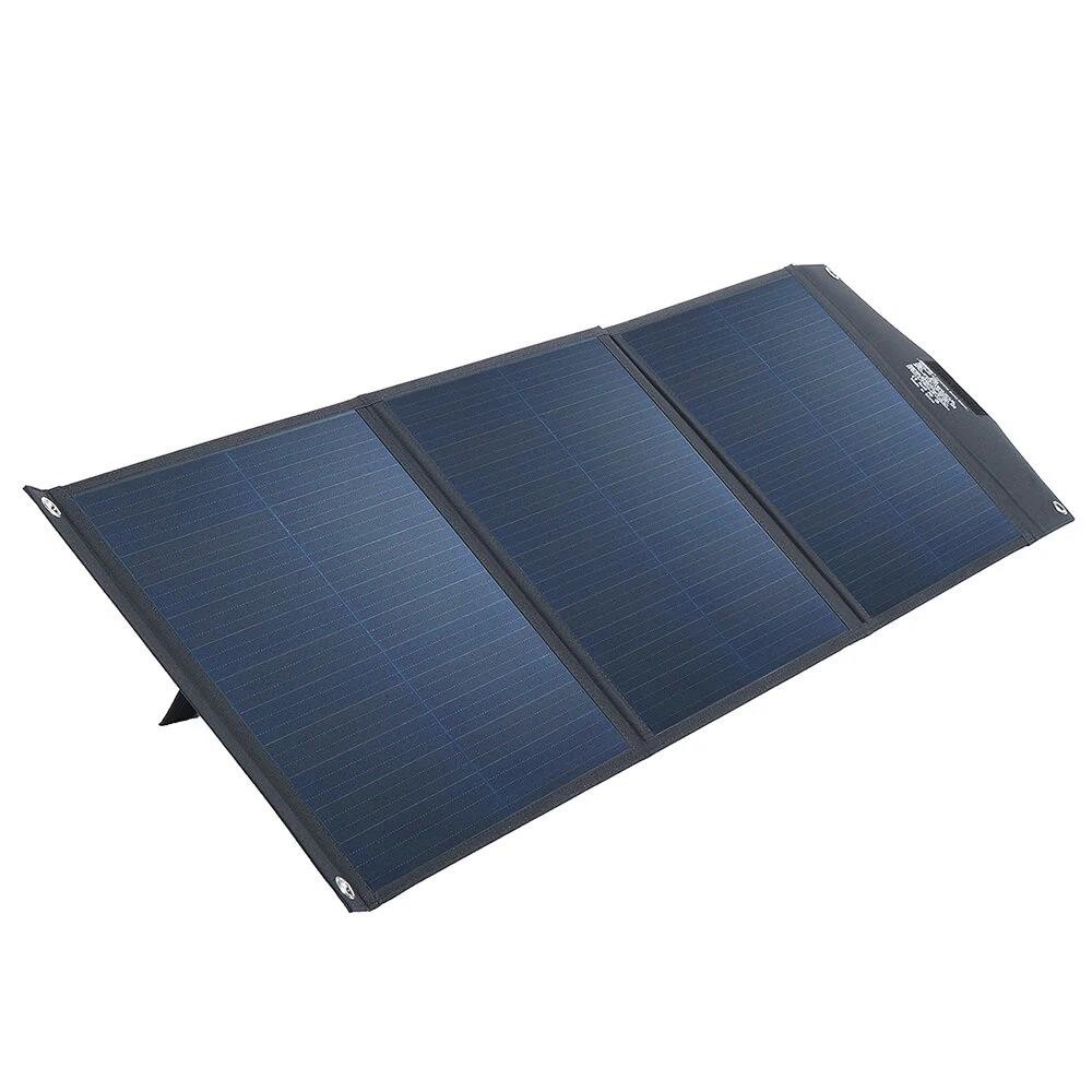 Portable Folding Solar Panel Outside Camping Solar Charger 100W 19V