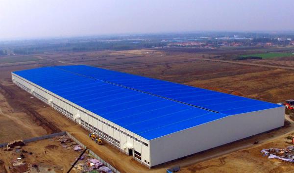 Economical Prefabricated Metal Warehouse Fast Constructionn Speed Rapid