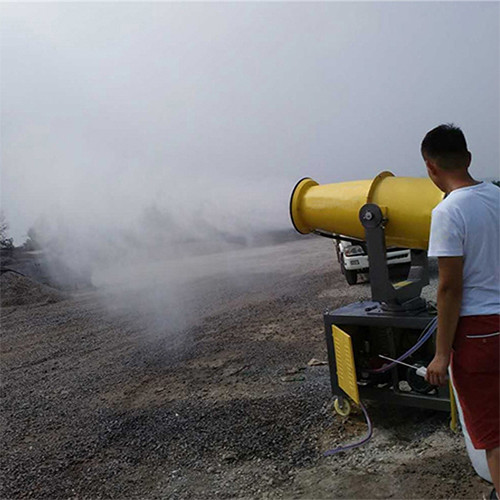 Remote Control Dust Suppression Equipment , Garden Dust Suppression Misting Systems