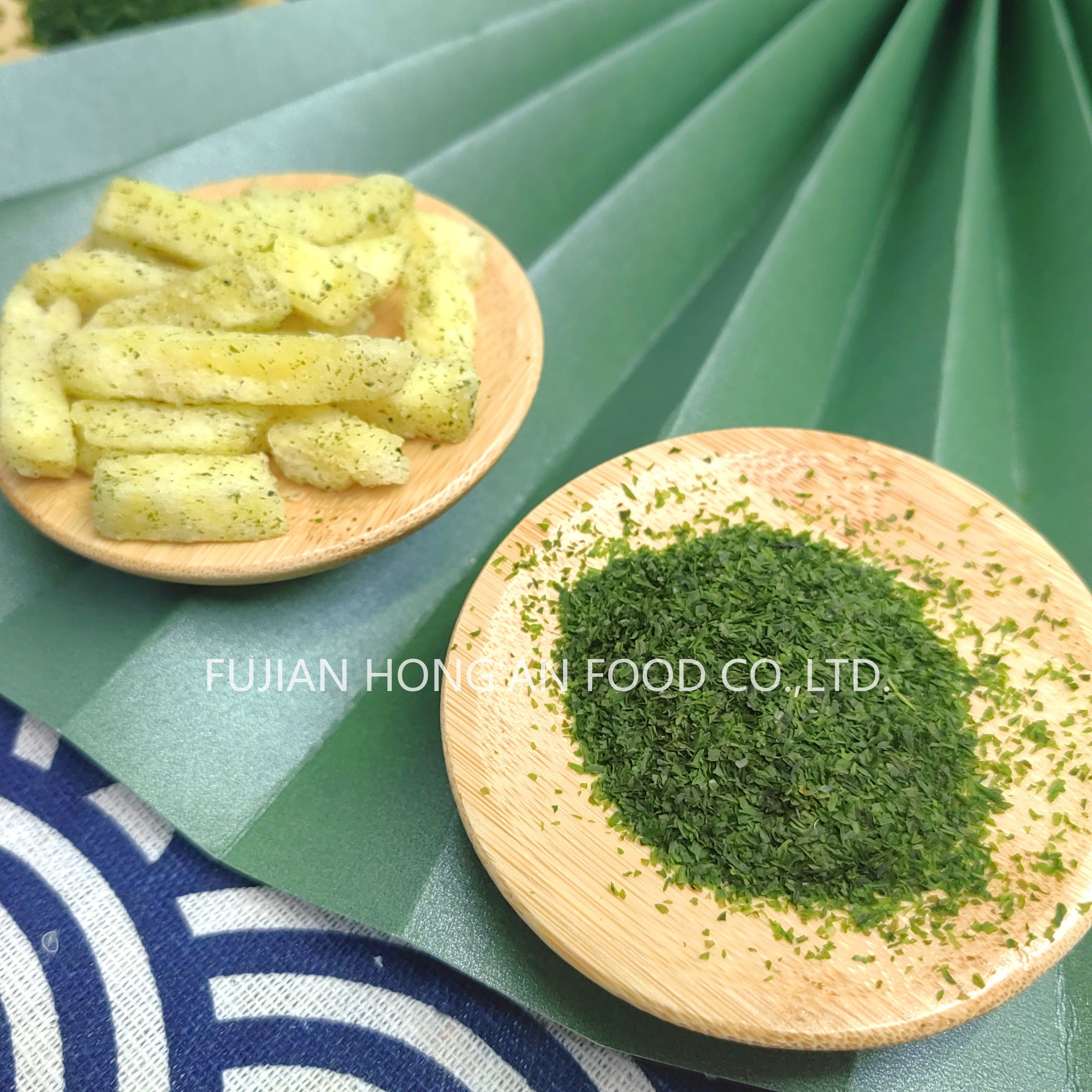 Authentic Umami Nori Green Seaweed Flakes For Gourmet Japanese Cuisine Baked Dishes