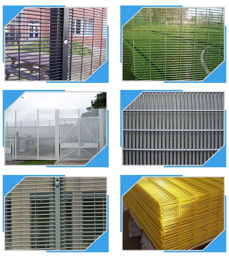 military security 358 wire fence panel