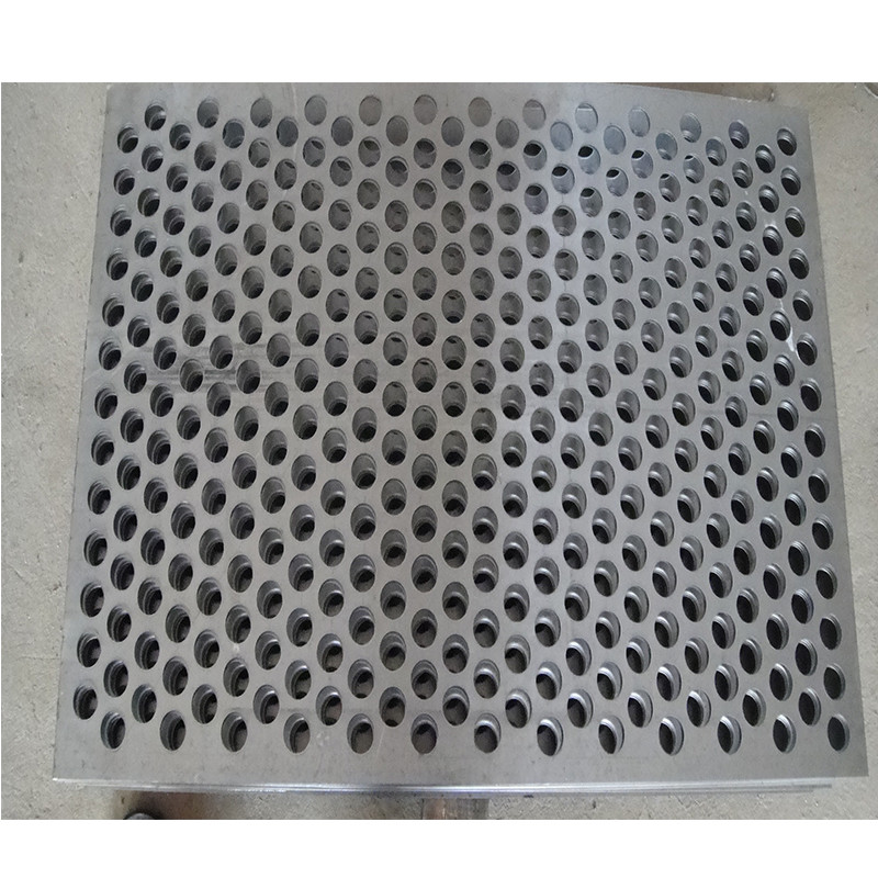 AISI304 AISI316L AISI321 AISI317L AISI310S Stainless Steel Perforated Sheet Round Square Ellipse Holes