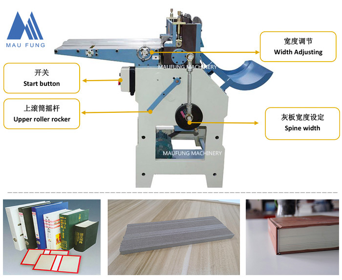 MAUFUNG 200 Times / Min 450mm Spine Cutting Photo Album Making Machine