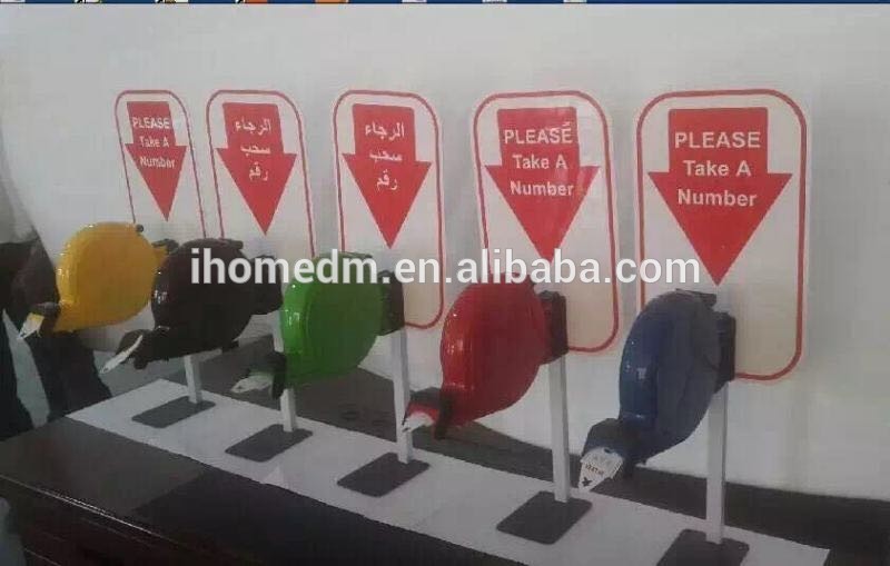 New product wireless queue management system ticket dispenser machine for hospital bank