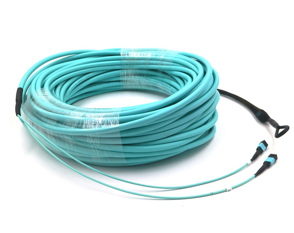 50/125um OM3 OM4 LSZH 24~144 Core MPO MTP Trunk Cable