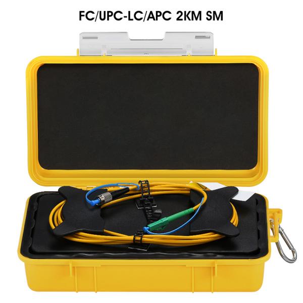 FC/APC-LC/APC Dead Zone Eliminator 1KM OTDR Fiber Optic Launch Box