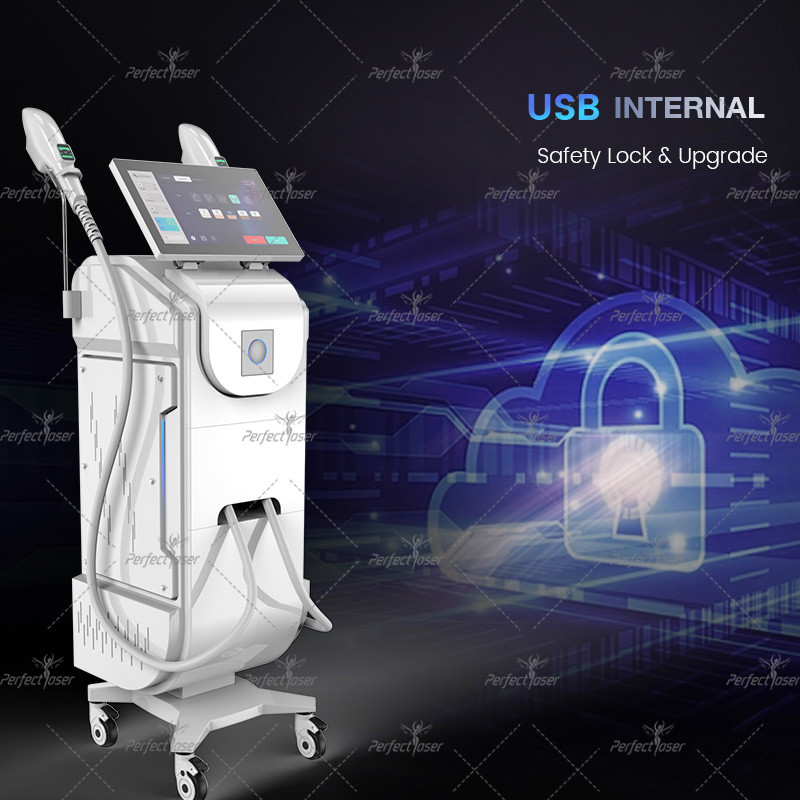3500W White Grey IPL Laser Hair Removal Machine 500000 Shots E Light Xenon Flashlight Skin Cooling 0.C-10.C