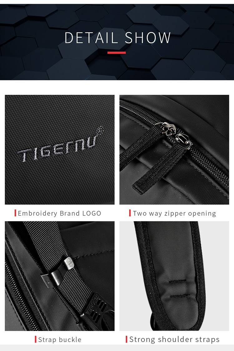 600D Polyester Travel Laptop Backpack Custom Lightweight Machila Designer Travel Bag