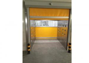 Buy cheap Cargo Air Shower Tunnel Stainless Steel Cabinet Rapid Rolling Automatic Door product