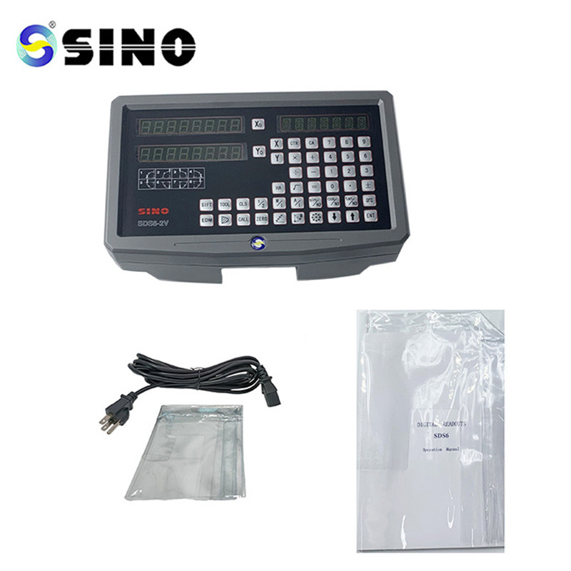 SDS6-2V DRO Two Axis Digital Readout Display Kit Measuring Systems 5u TTL Square Wave
