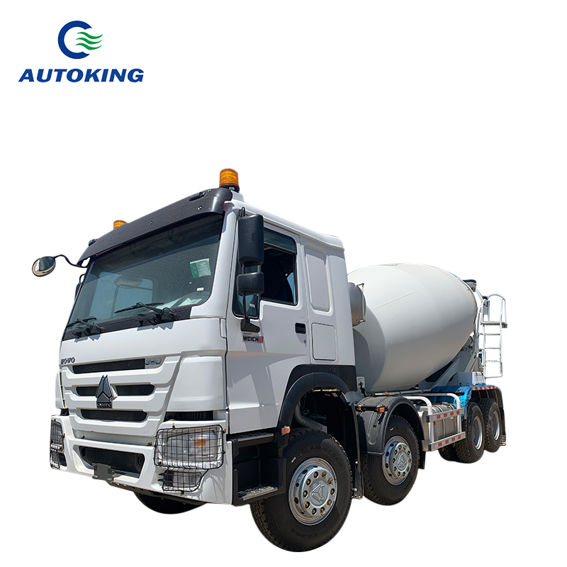12 Cubic Meters HOWO Concrete Mixer 6x4 Self Mixing Concrete Truck