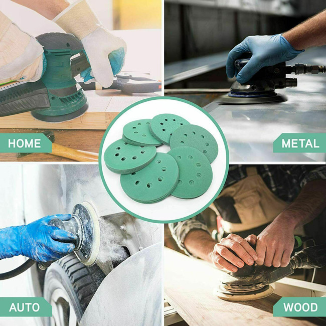 5'' 6'' 7'' Auto Car Body Aluminum Oxide Abrasive Sanding Grinder