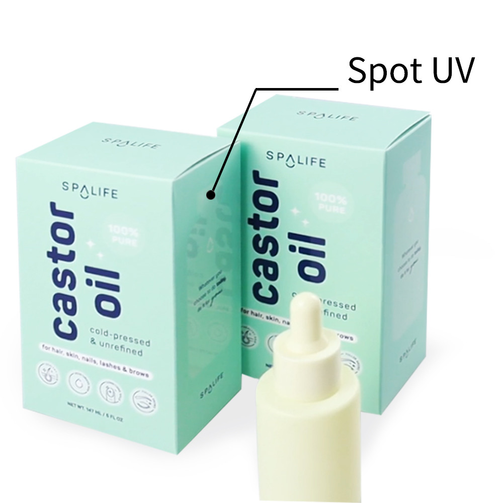 Packaging Cardboard Box Paper Medicine Boxes For Packaging Skincare Products Custom UV logo Makeup Retail Cosmetic Eye Cream Jar