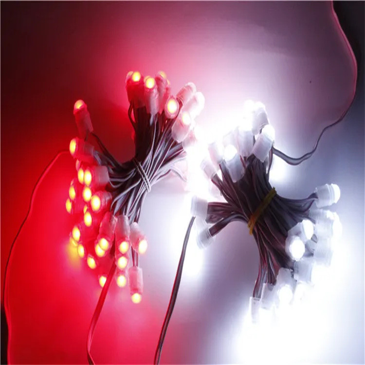 WS2811 RGB Pixel LED String Lights 5V 12V Programmable 12mm Smart Full Color Pixel LED