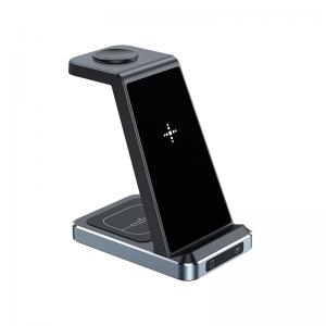 Buy cheap X2 3 In 1 Type C Wireless Charging Phone Holder Dual Coil Official Samsung Fast Charger product