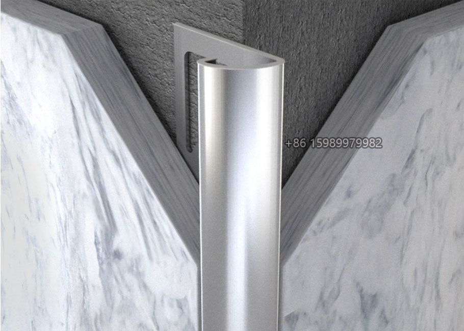 mirror stainless steel corner trim