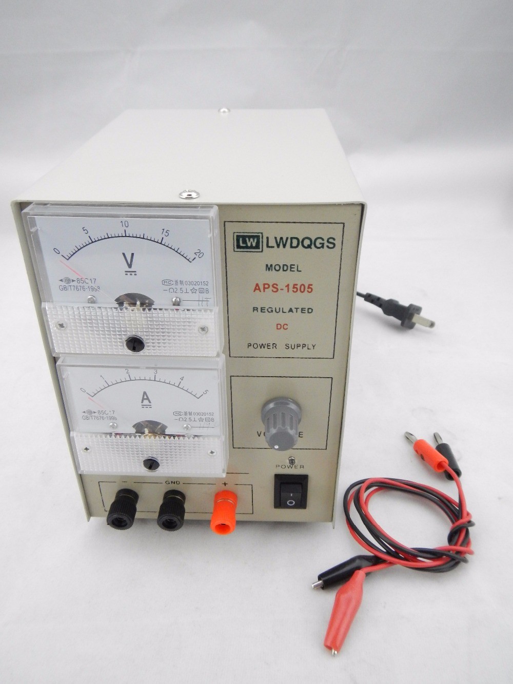 1505 15V 5A Electro Plating Rectifier 165*175*118mm for jewelry