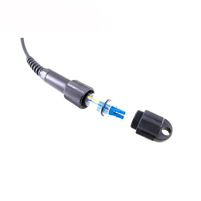 FTTA CPRI Custom Fiber Optic Cable Assemblies Outdoor Armored PDLC To DLC