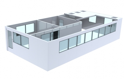 Hospital Modular Clean Room ISO Industrial Modular Purification Fast Installation