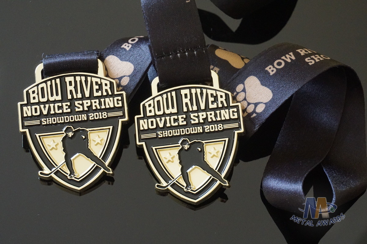 Gifts Hockey Custom Sports Medals And Medallions Soft Eanemal With Logo And Ribbon