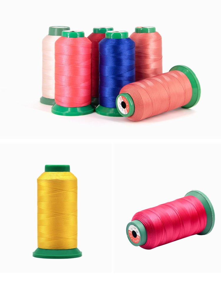 100% Polyester Strength Sewing Thread For Car Supplies Strength And Durable