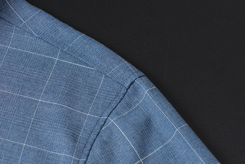 Polyester Fiber Viscose Custom Logo Men's Shirts Long Sleeve Shirt Casual with Lining
