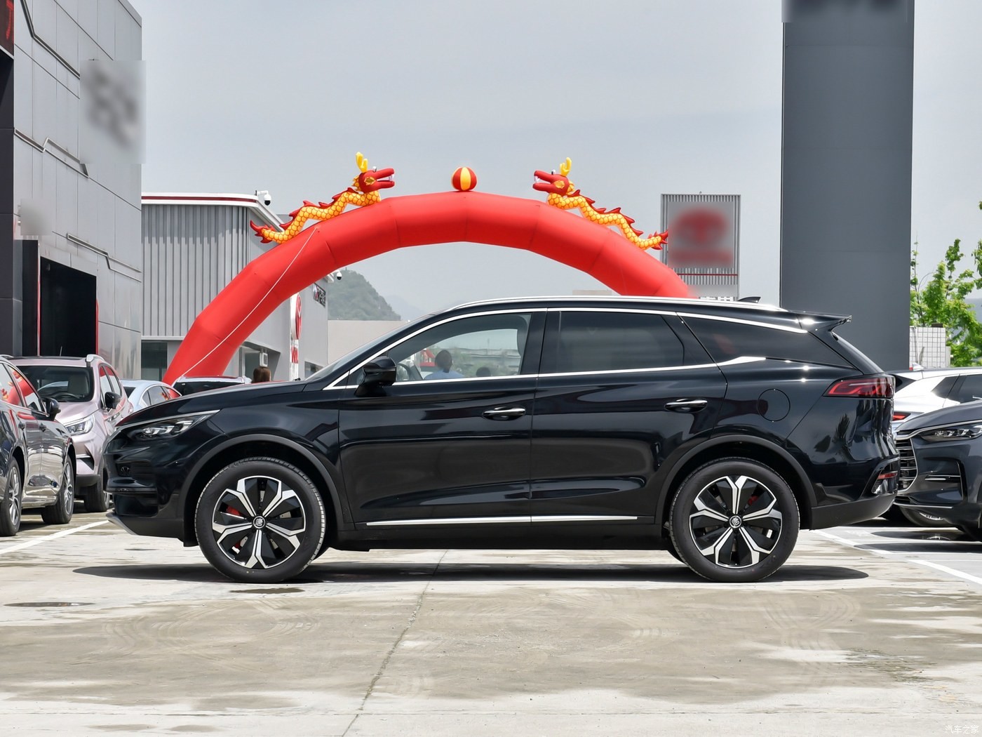 Byd Tang New Energy Vehicles 2024 EV Glory Edition Dragon Face Design