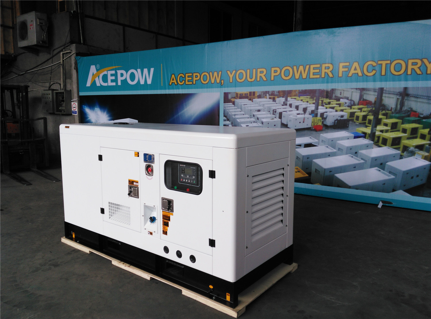 25KVA 400V Canopy Generator Set Electric Canopy Dg Set Easy To Operate