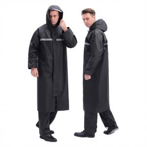 Buy cheap Fashion Long Rain Coat Jacket, Rainwear, Rain Jacket Lightweight Raincoats Windbreaker for Men Women product